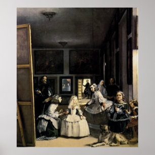 Las Meninas by Velasquez Poster