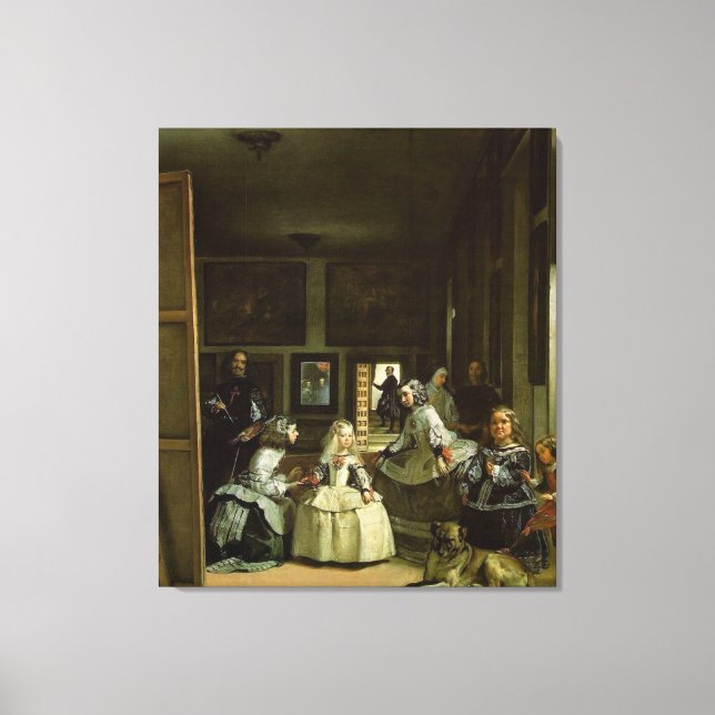 Las Meninas Canvas Print (Front)
