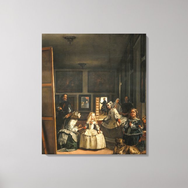 Las Meninas | Diego Velázquez | Canvas Print (Front)