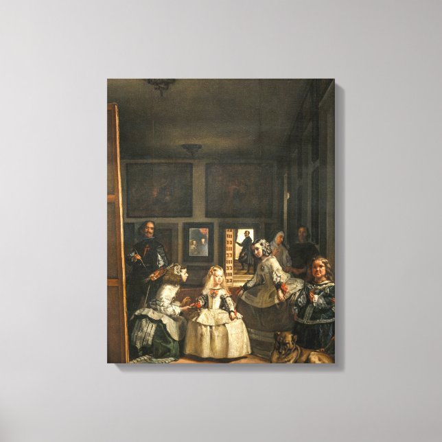 Las Meninas | Diego Velázquez | Canvas Print (Front)