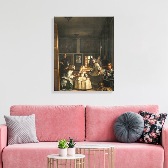 Las Meninas | Diego Velázquez | Canvas Print (Insitu(LivingRoom))