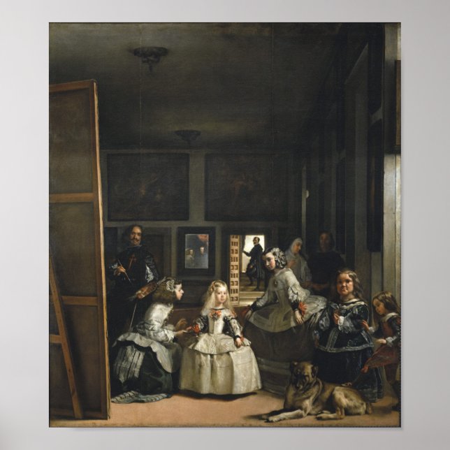 Las Meninas Diego Velázquez Fine Art Poster (Front)