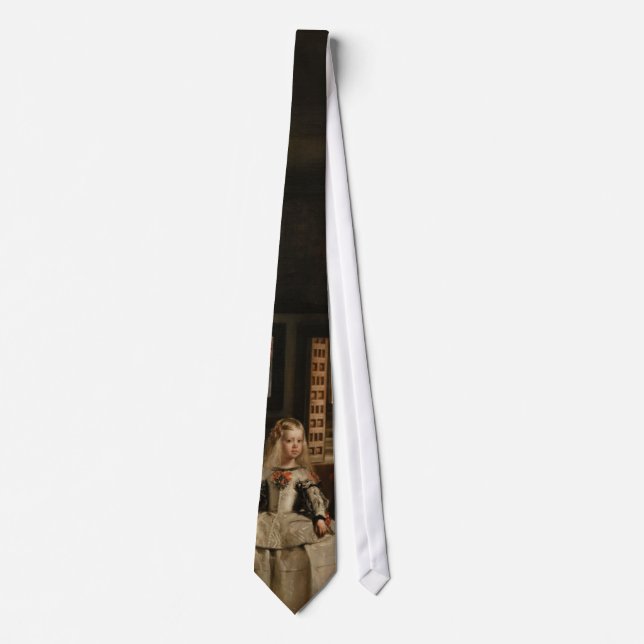 Las Meninas Diego Velázquez Fine Art Tie (Front)
