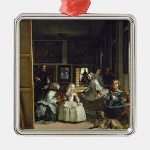 Las Meninas or The Family of Philip IV, c.1656 Metal Tree Decoration