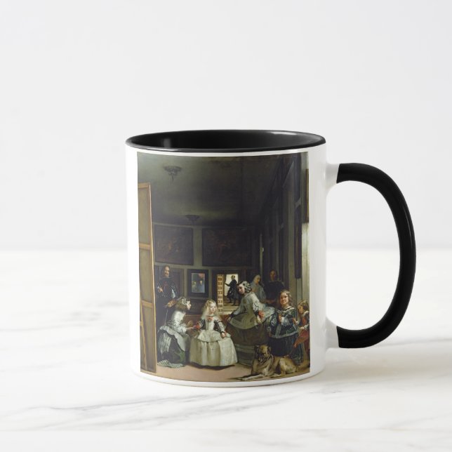 Las Meninas or The Family of Philip IV, c.1656 Mug (Right)