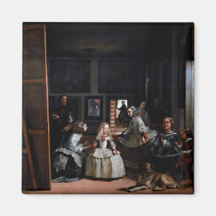 Las Meninas, The Maids of Honor, Diego Velazquez Magnet