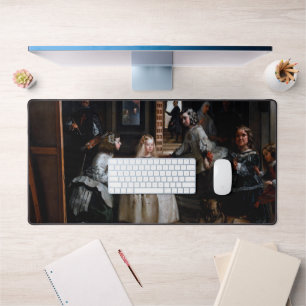 Las Meninas, The Maids of Honour, Diego Velazquez Desk Mat