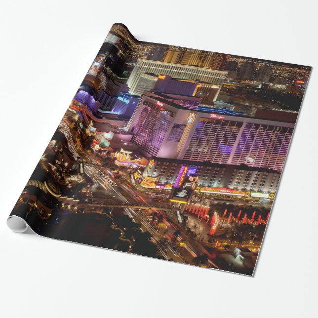 LAS VEGAS 2 WRAPPING PAPER (Unrolled)