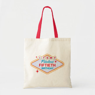 Las Vegas 50th Birthday Tote Bag