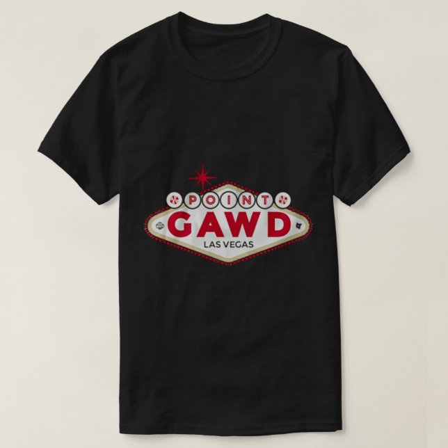 LAS VEGAS ACES VIVA LAS CHAMPS 2022 point gawd   T-Shirt (Design Front)