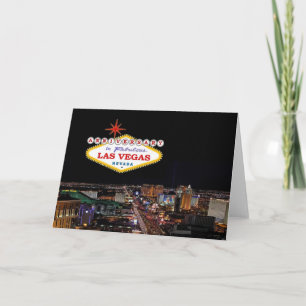 Las Vegas Anniversary Card