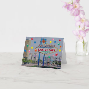 Las Vegas Anniversary Card