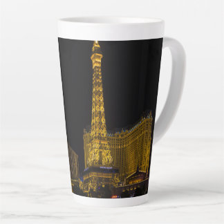 Las Vegas at night  Skyline Latte Mug
