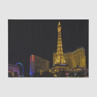 Las Vegas at night  Skyline Tissue Paper