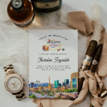Las Vegas | Bachelor Party Invitation<br><div class="desc">Somewhere along the line, the bachelor party transformed from a classy affair hosted by the groom’s father to a weekend of debauchery complete with gambling, and plenty of booze. It’s the end of an era, the final days before being hitched for good, which means that you and the boys need...</div>