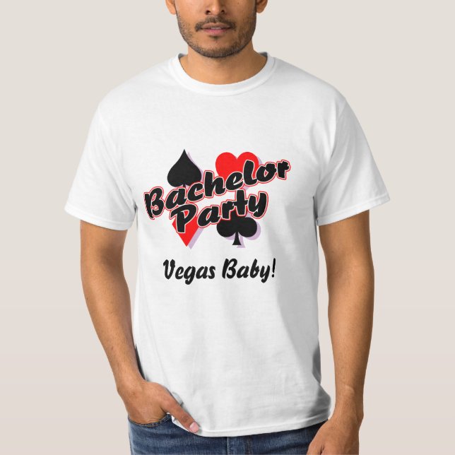 Las Vegas Bachelor Party T-Shirt (Front)
