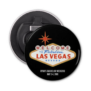 Las Vegas Bachelor Trip Weekend Favour Bottle Opener