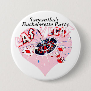 Las Vegas Bachelorette 7.5 Cm Round Badge