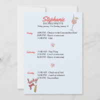 Las Vegas Bachelorette itinerary