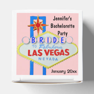 Las Vegas Bachelorette Party Favour Box