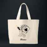 Las Vegas Bachelorette Personalised Welcome Gift Large Tote Bag<br><div class="desc">Get ready for a memorable Las Vegas bachelorette with this customisable bridesmaid name welcome tote bag! It's the perfect gift tote that guests will actually want to keep.</div>