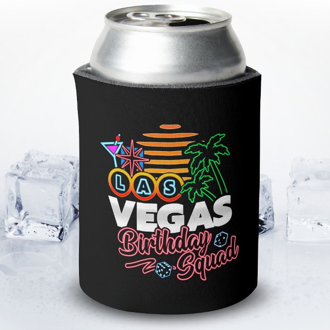 Las Vegas Birthday - Vegas Birthday Squad Can Cooler (Creator Uploaded)