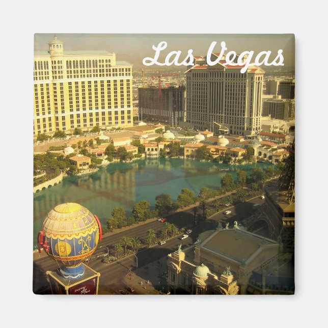 Las Vegas Boulevard Photo Magnet (Front)