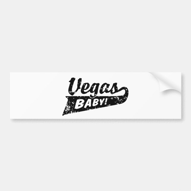 Las Vegas Bumper Sticker (Front)