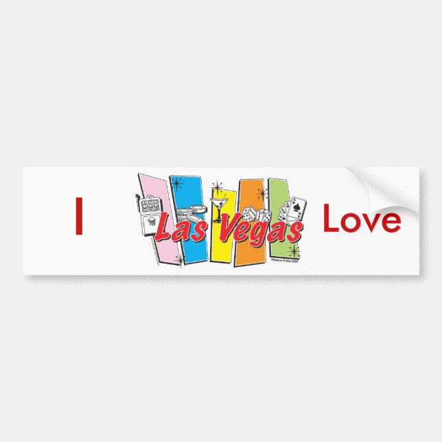 Las-Vegas- Bumper Sticker (Front)