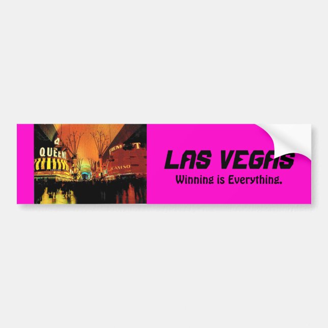 Las Vegas Bumper Sticker (Front)