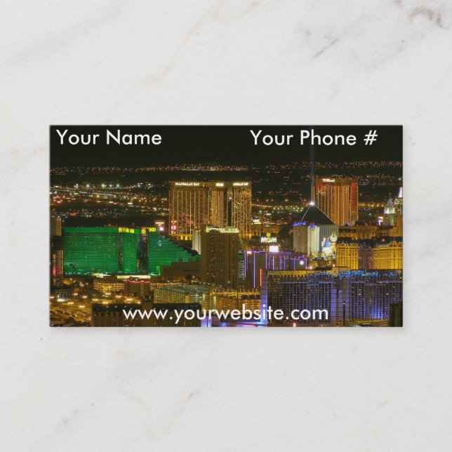 Las Vegas Business Cards (Front)