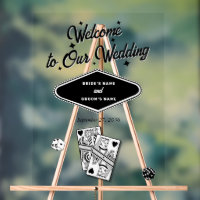 Las Vegas Casino Destination Wedding Black White