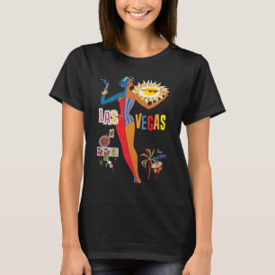 Las Vegas Casino Girl Show Travel T-Shirt