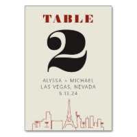 Las vegas Casino Skyline Wedding