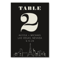 Las vegas Casino Skyline Wedding