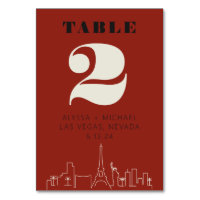 Las vegas Casino Skyline Wedding