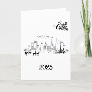 Las Vegas Christmas Card