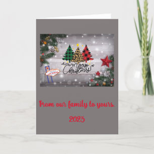 Las Vegas Christmas Card