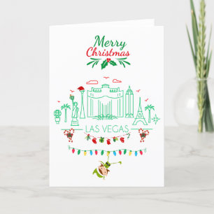 Las Vegas Christmas Card