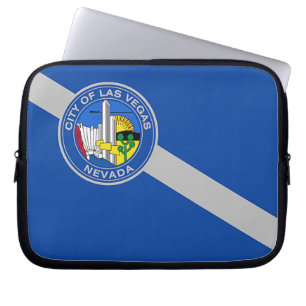 Las Vegas City Flag Laptop Sleeve