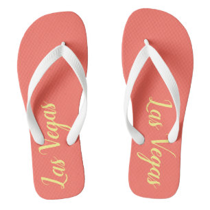Las Vegas Coral Yellow Jandals