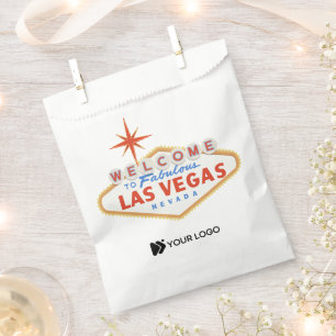 Las Vegas Corporate Event Custom Logo Favour Bags