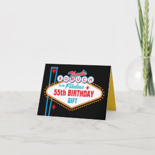 Las Vegas Custom Thank You Card