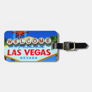 Las Vegas Customised Luggage Tag