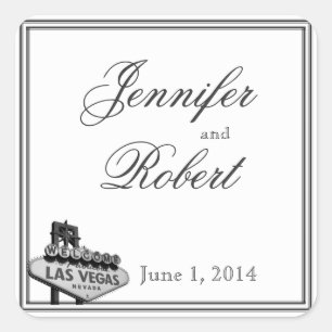 Las Vegas Destination Wedding Envelope Seal