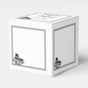 Las Vegas Destination Wedding Favour Box