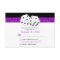 Las Vegas Dice Theme RSVP Purple Faux Glitter