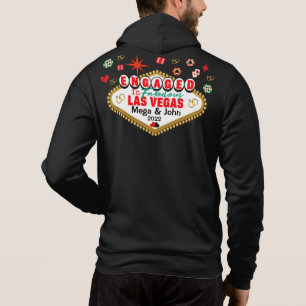 Las Vegas Engaged Celebration Couple Matching  Hoodie