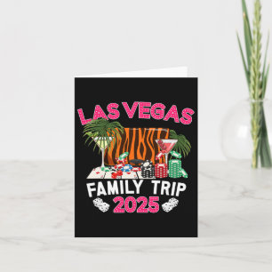 Las Vegas Family Trip 2025 Family Vacation Las Veg Card