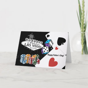 Las Vegas Father's Day Card